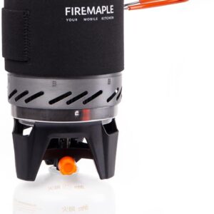 Fire-Maple "Fixed Star 1" Backpacking and Camping Stove System | Outdoor Propane Cooking Gear | Portable Pot/Jet Burner Set | Ideal for Hiking, Trekking, Fishing, Hunting Trips and Emergency Use
