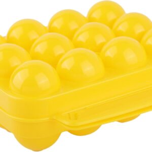 Coghlan's 12-Count Camping Egg Holder – Durable, Compact, Lightweight Storage Container for Outdoor Cooking, Travel, and Camping Adventures